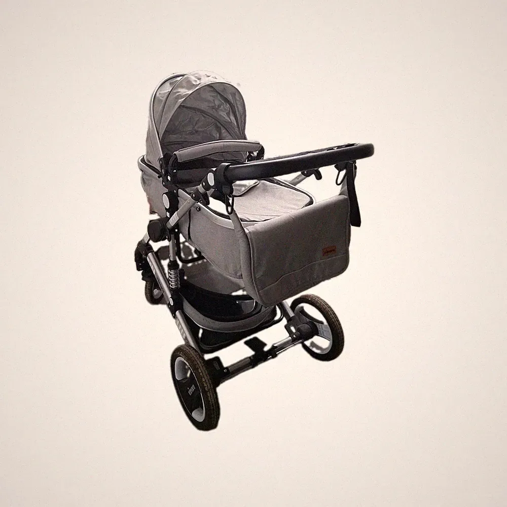 KIDUKU® 2 in 1 Kombi-Kinderwagen Buggy Reisebuggy Babyschale Faltbar