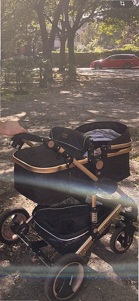 KIDUKU schwarze Kinderwagen