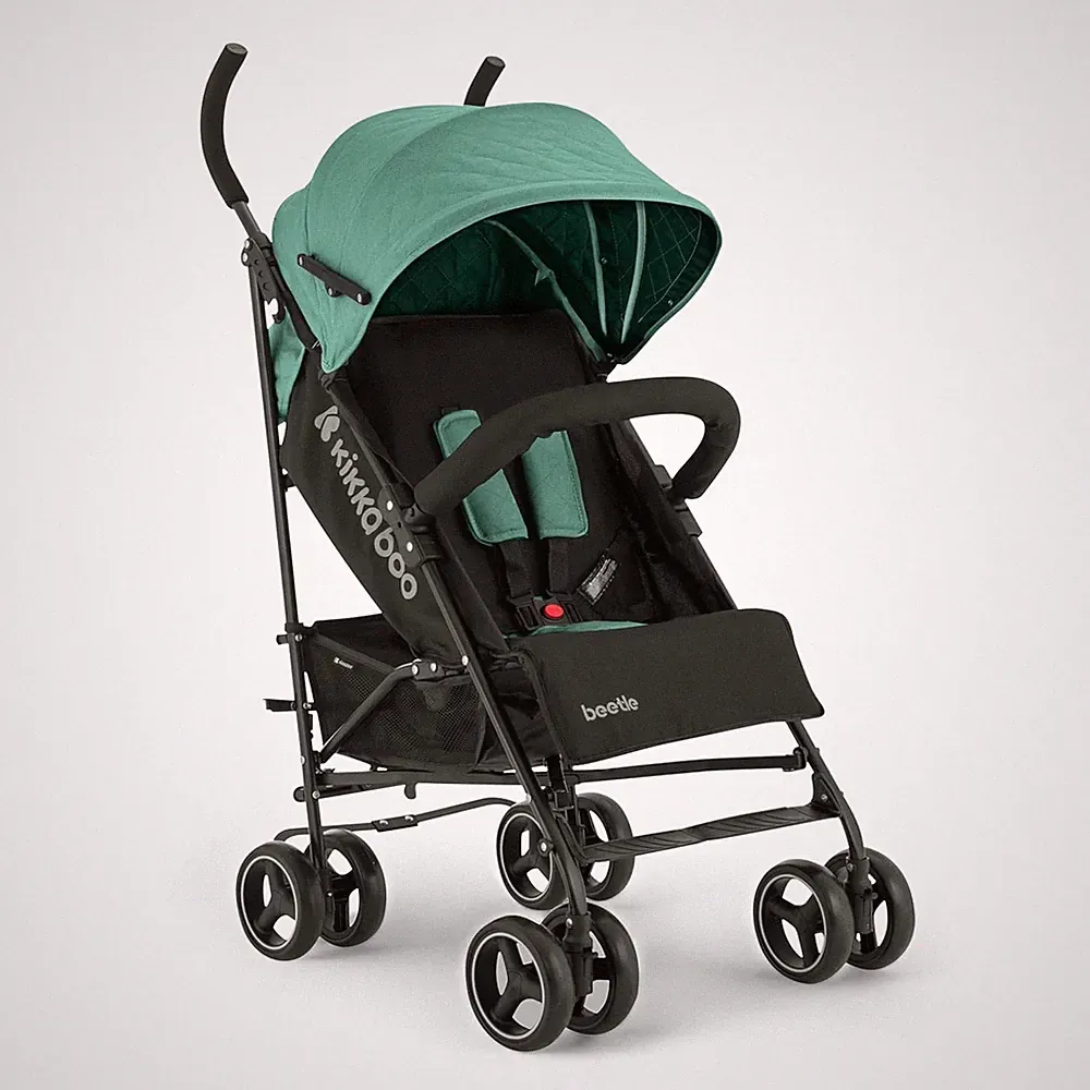 KikkaBoo BEETLE Kinderwagen, Babysportwagen bis zu 22 kg, Zusammenklappbar, Leic