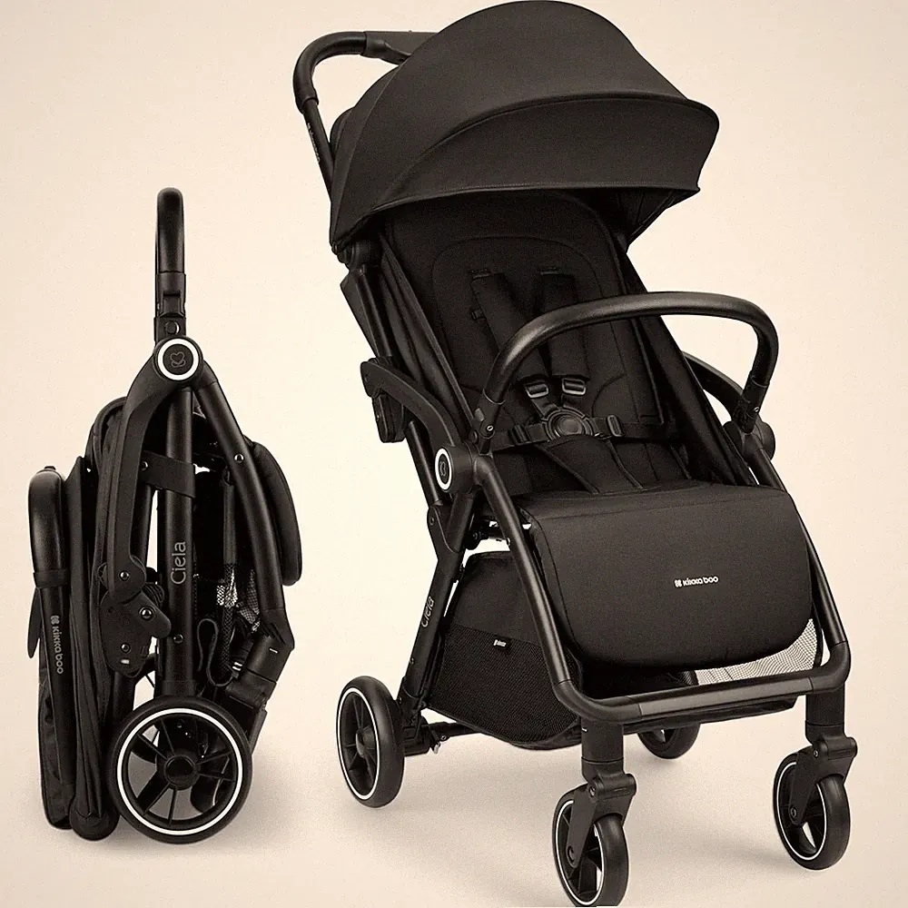 KikkaBoo Buggy Kinderwagen Reisebuggy CIELA, Bis 22 kg, Leicht (7,1 kg), One-Han