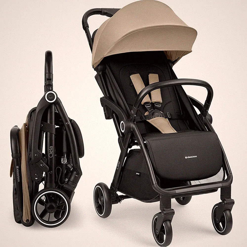 KikkaBoo Buggy Kinderwagen Reisebuggy CIELA, Bis 22 kg, Leicht (7,1 kg), One-Han
