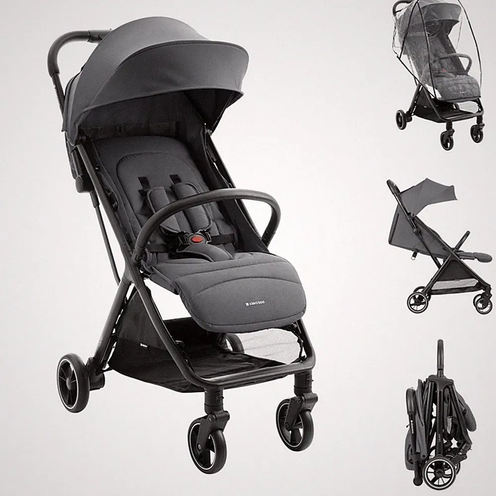 Kikkaboo Kinderwagen Buggy Lauren verstellbar faltbar Aluminiumrahmen bis 22 kg