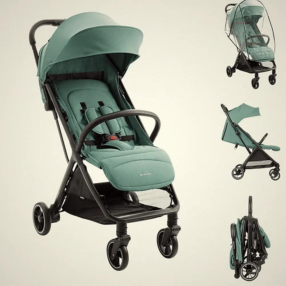 Kikkaboo Kinderwagen Buggy Lauren verstellbar faltbar Aluminiumrahmen bis 22 kg