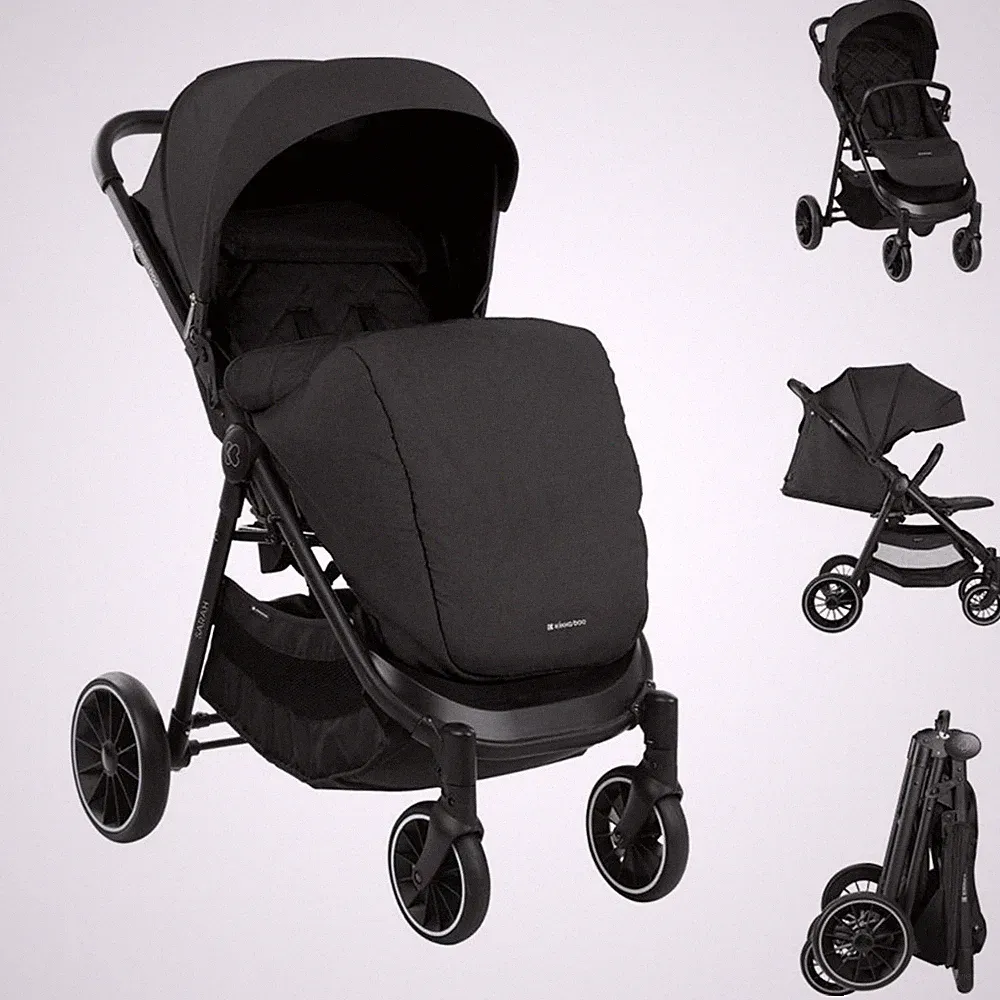 Kikkaboo Kinderwagen, Buggy Sarah faltbar verstellbar Getränkehalter bis 22 kg