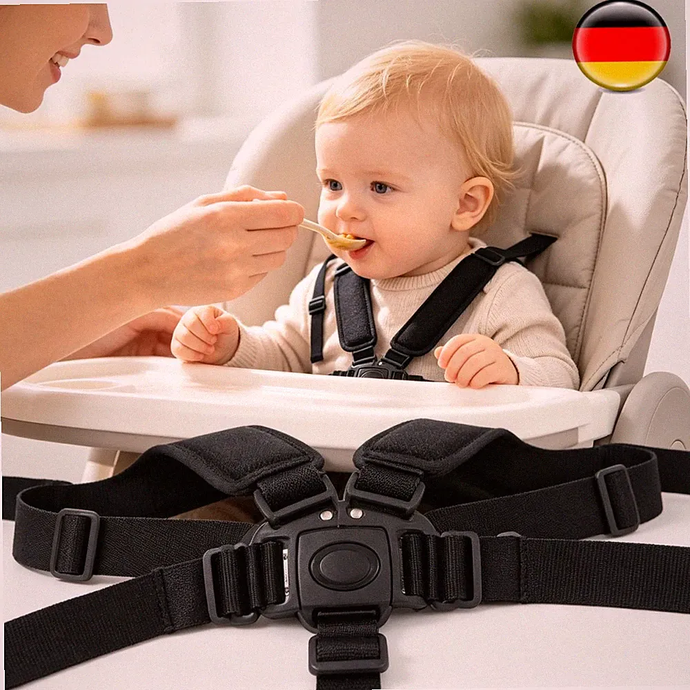 Kinder 5 Punkt Sicherheitsgurt Gürtel Kinderwagen Hochstuhl Sicherheitsgurte HOT
