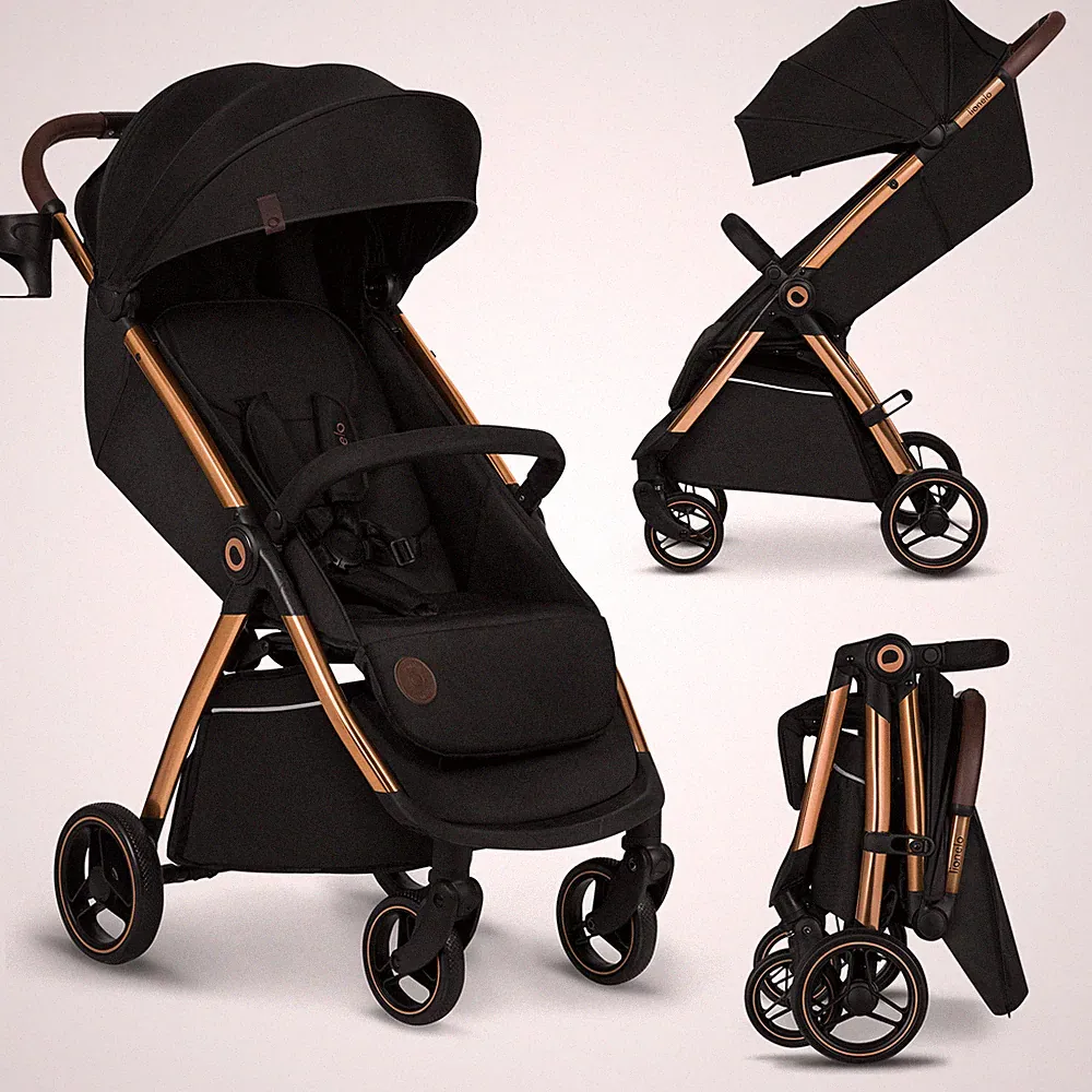 Kinder-Buggy Lionelo Ingrid bis 22 kg von 6 Monaten bis 4 Jahren 360° Räder