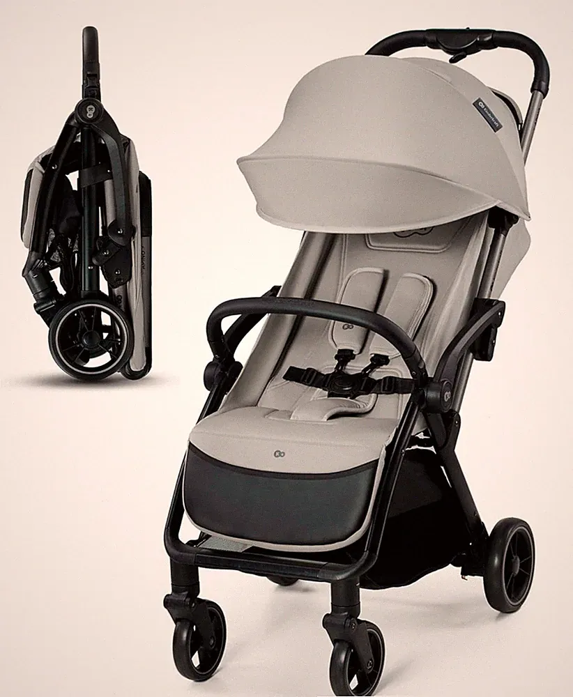 Kinderkraft APINO Buggy 0-22 kg, Kinderwagen Grau