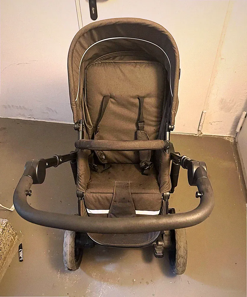 Kinderkraft Kombikinderwagen & Sportwagen schwarz mit Babywanne, Regenschutz