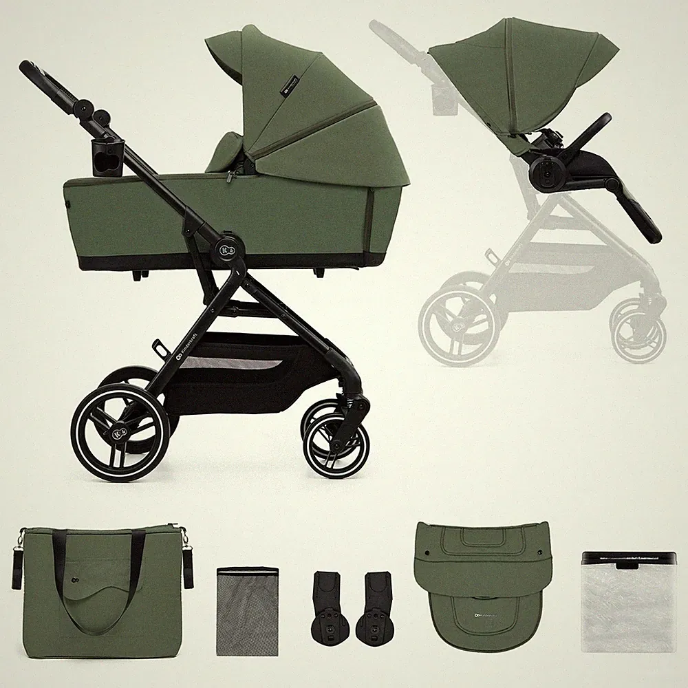Kinderkraft Kombikinderwagen Yoxi 2in1 Mystic Green