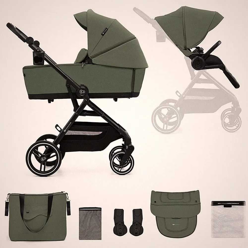 Kinderkraft Kombikinderwagen Yoxi 2in1 Mystic Green NEU