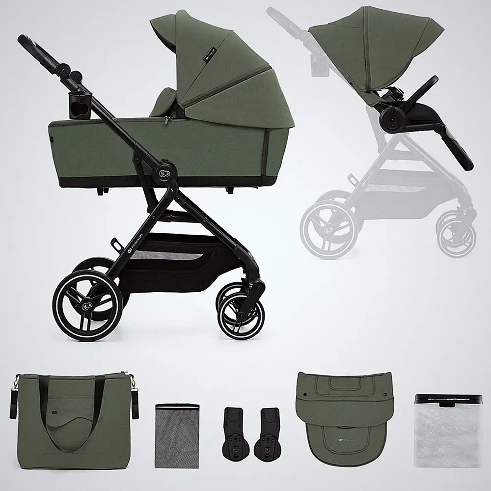 Kinderkraft Kombikinderwagen Yoxi 2in1 Mystic Green TOP