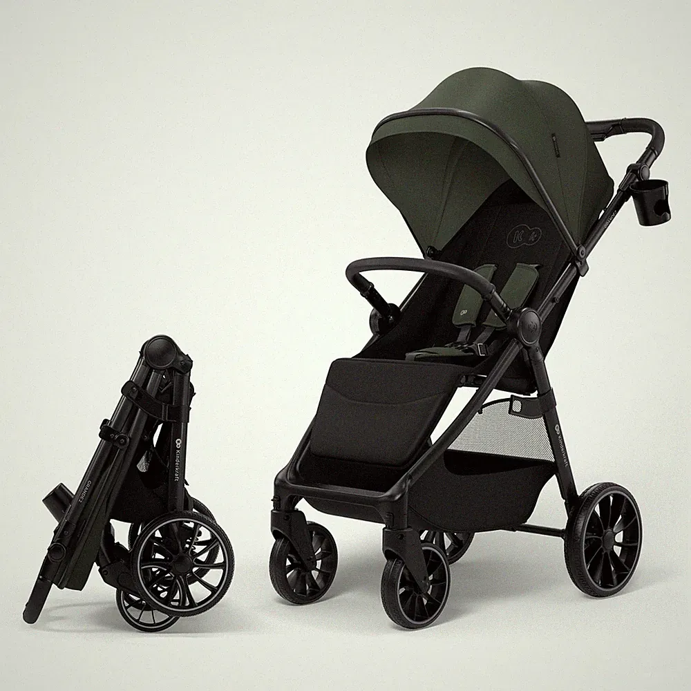 Kinderkraft Sportwagen Kinderwagen Buggy Grande 2 Mystic Green