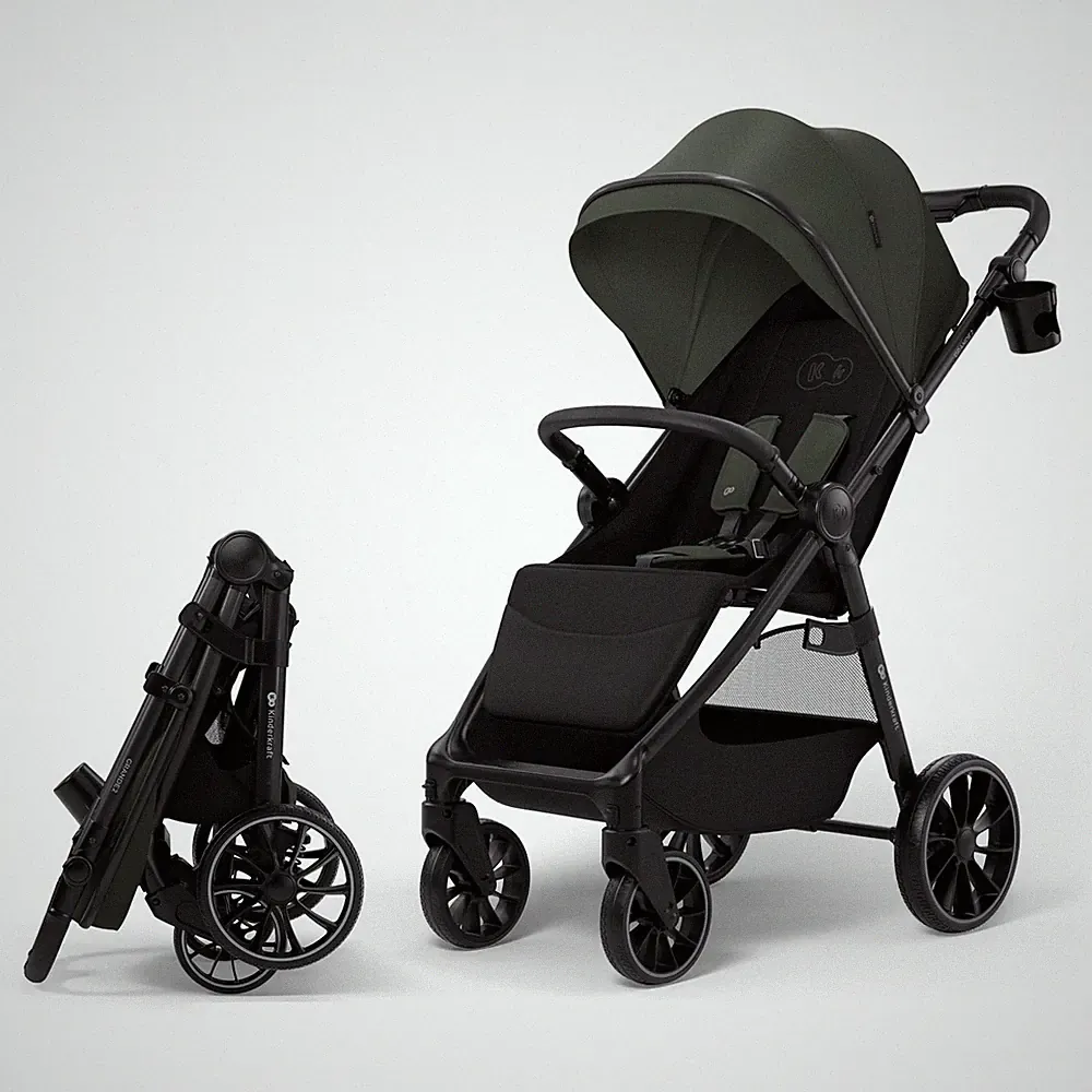 Kinderkraft Sportwagen Kinderwagen Buggy Grande 2 Mystic Green