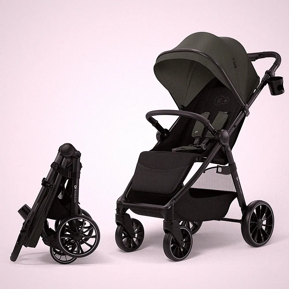 Kinderkraft Sportwagen Kinderwagen Buggy Grande 2 Mystic Green NEU