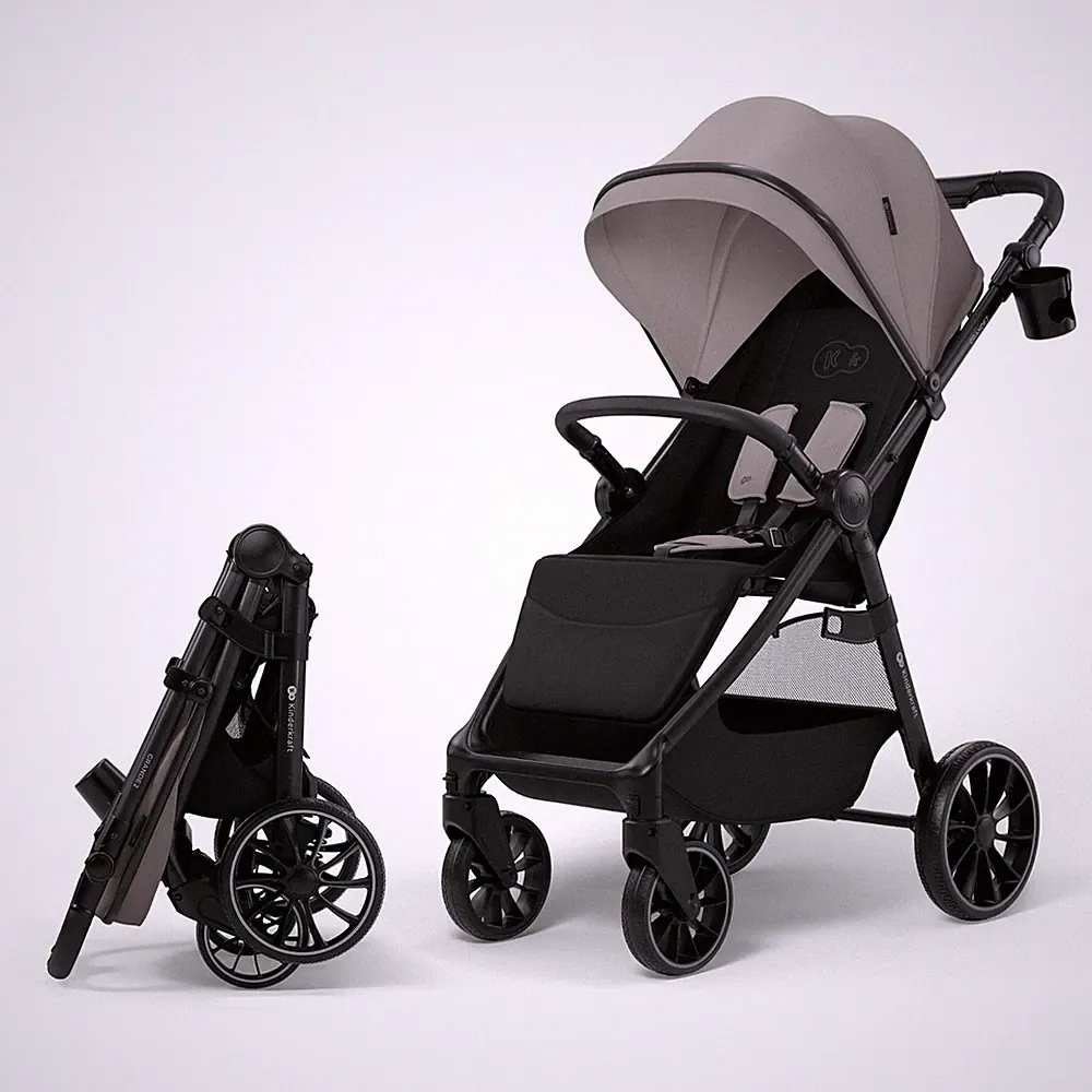 Kinderkraft Sportwagen Kinderwagen Buggy Grande 2 Sand Beige TOP