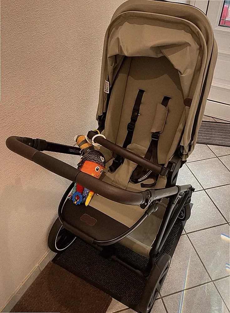 Kinderwagen 2in1 ABC DESIGN Vicon4 + Zubehör Kaki/Creme