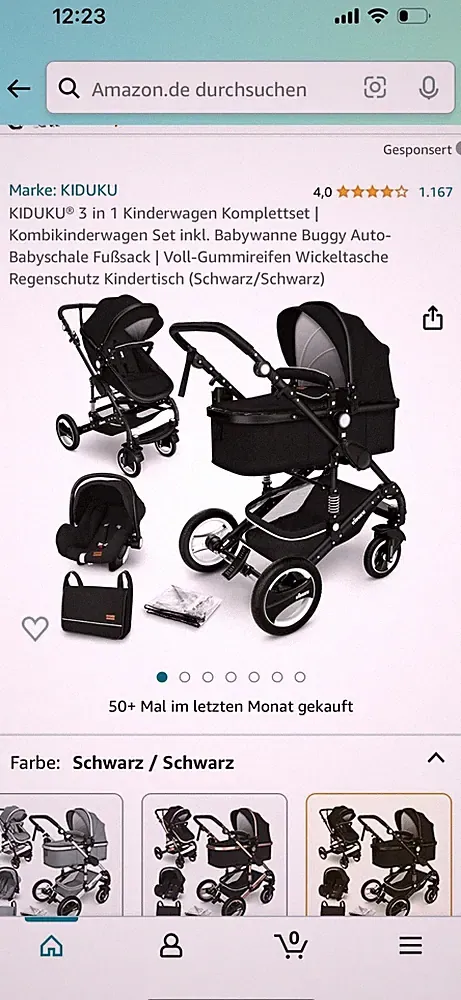 kinderwagen 3 in 1