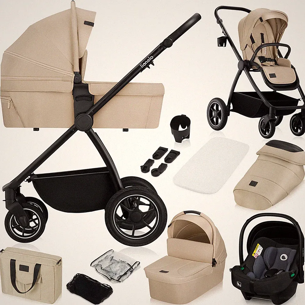 Kinderwagen 3 in 1 Buggy Reisebuggy inkl. Auto- Babyschale Set Buggy Reise