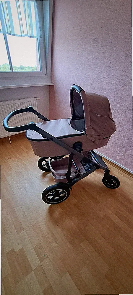 kinderwagen 3 in 1 gebraucht Römer in altrosa.