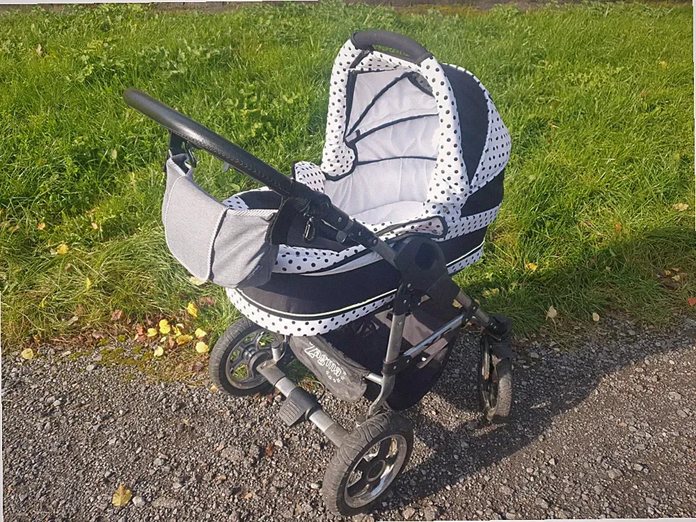 Kinderwagen 3 in 1, Zagma, gebraucht, plus gratis Zubehör