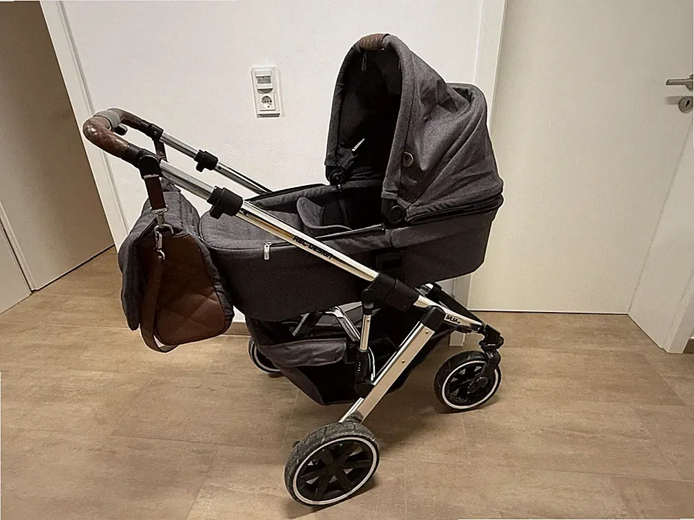 Kinderwagen ABC Design Salsa 4 Air Diamond Edition - Asphalt