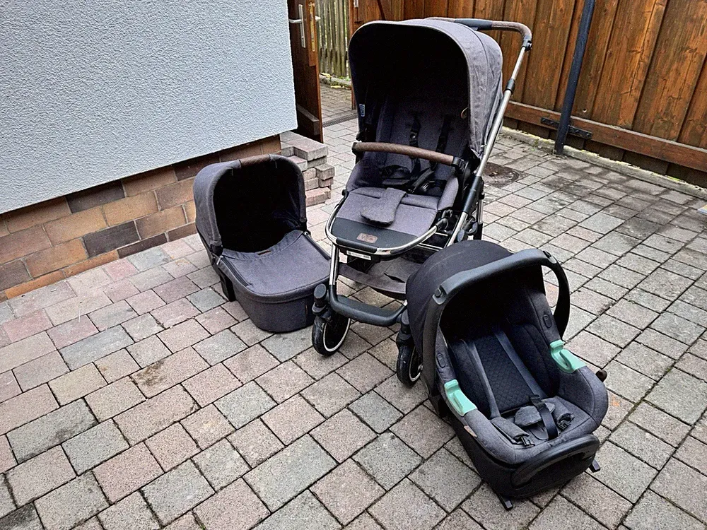 Kinderwagen ABC Design Salsa 4 Air im Set inkl viel Zubehör