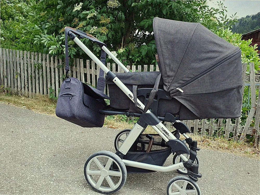 Kinderwagen ABC design Turbo 4, 2 In 1:Wanne Und Sportsitz