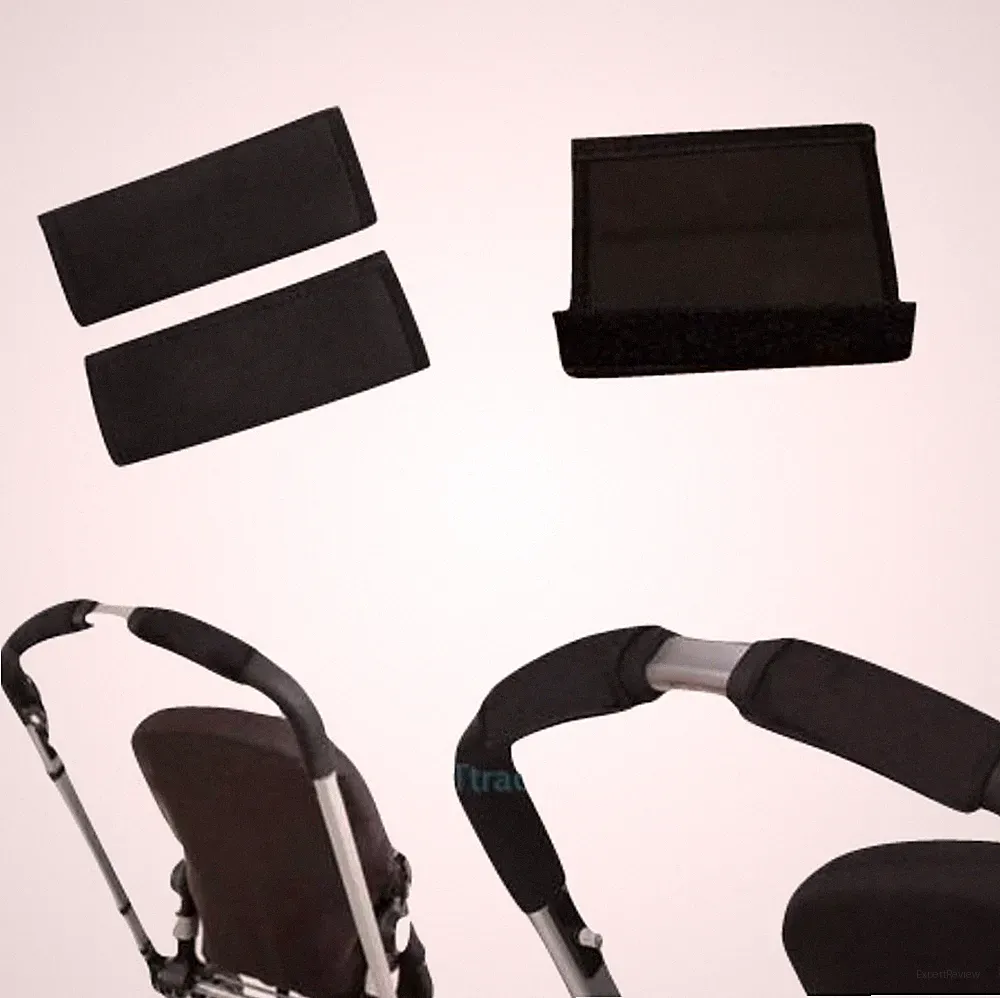 Kinderwagen Armlehnen Abdeckung Griffbezug Bugaboo Cameleon Pram Zubehör Schwarz