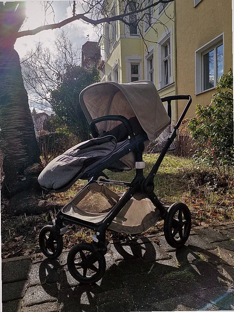 Kinderwagen Bugaboo Fox gebraucht inkl. Mitfahrbrett und Extras