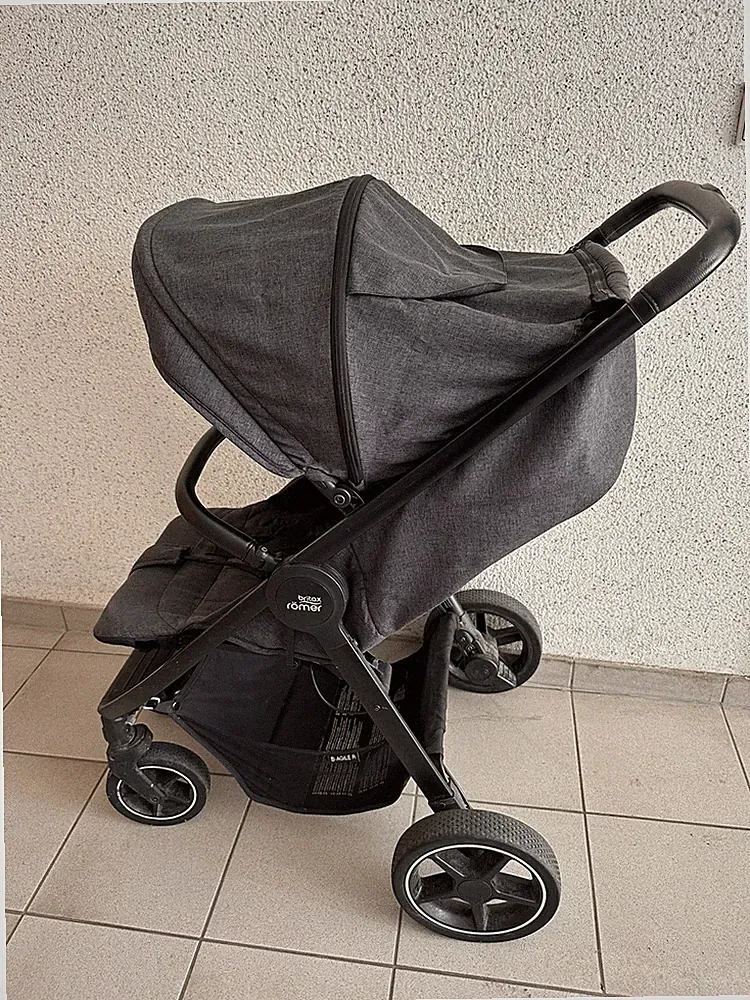 kinderwagen buggy Britax Römer / B-AGILE R Black Shadow Black