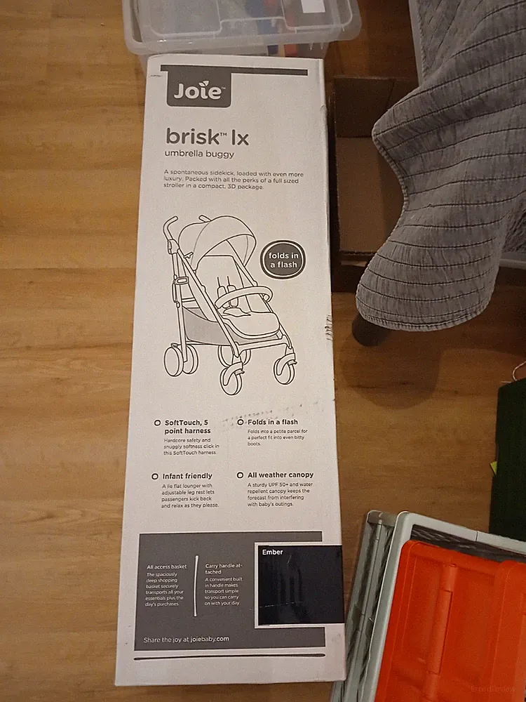 Kinderwagen Buggy Joie Brisk LX Amber Neu OVP