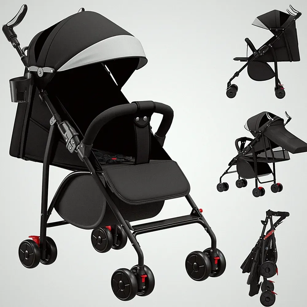 Kinderwagen Buggy Reisebuggy leicht zusammenklappbar 0-4 Jahre