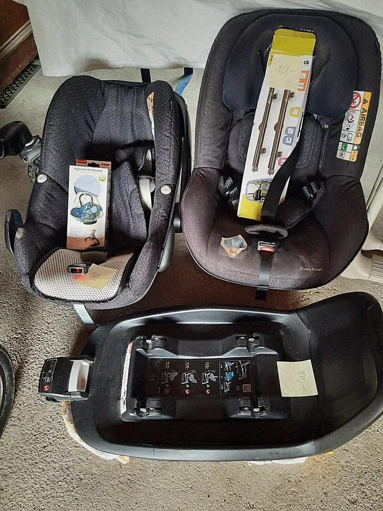 Kinderwagen City Select + Sportwagen und Maxi Cosi Auto-Kindersitze Gesamtpaket