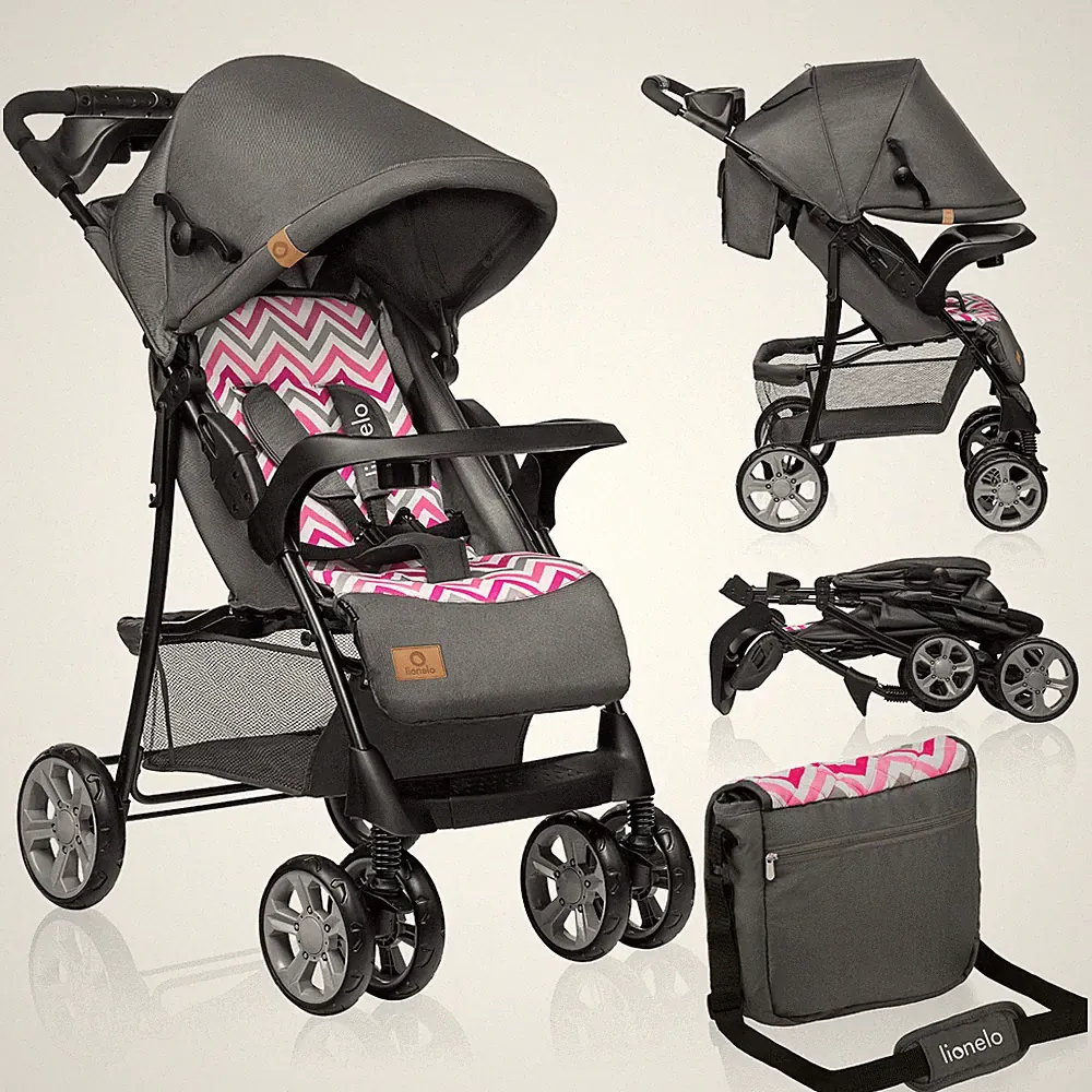 Kinderwagen Emma Plus Buggy Sportwagen | Große Räder | bis 15 kg