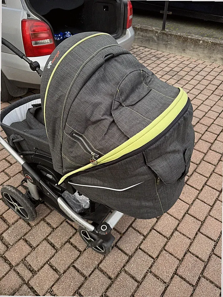 Kinderwagen, Hartan, Kombiniert Normal Und Buggy