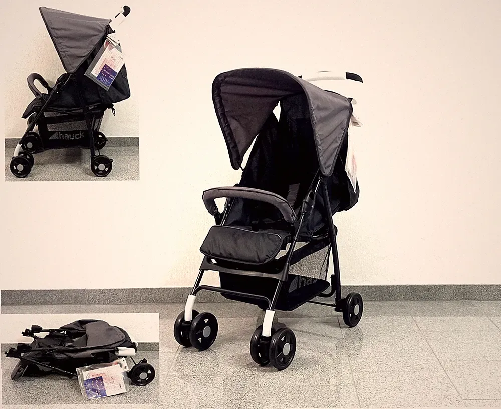 Kinderwagen Hauck Buggy Sport 5,9 kg Eigengewicht Kompakt