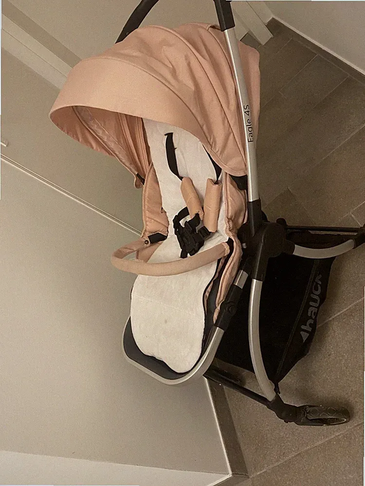 Kinderwagen Hauck Eagle 4s rosa