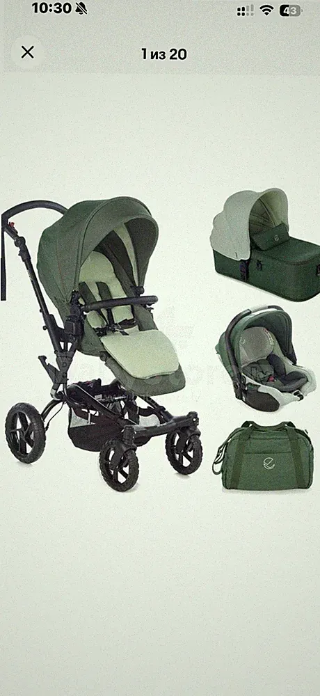 Kinderwagen Jané Crosswalk 3-in-1