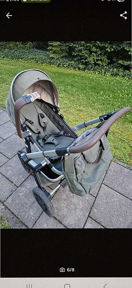 Kinderwagen Joolz Day 3 Inkl. Babywanne und Sportsitz Grau