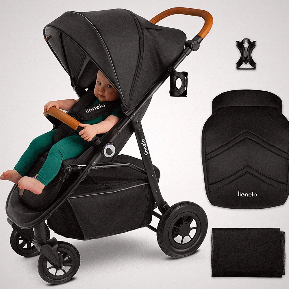 Kinderwagen Kinderwagen bis 22 kg Stoßdämpfer komplett wasserdicht 0-4 Jahre