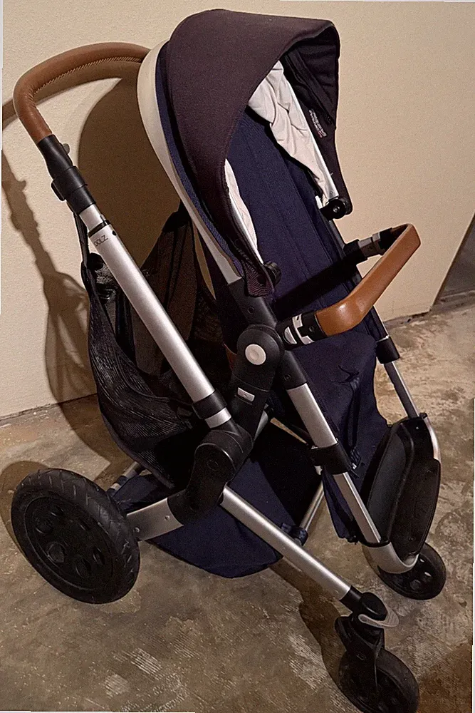 Kinderwagen kombi Joolz Day Earth „Parrot Blue“ – viel Zubehör – top gepflegt