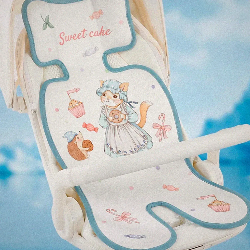 kinderwagen-kühlkissen sommergeeignet sommer-sitzeinlage atmungsaktiv für babys
