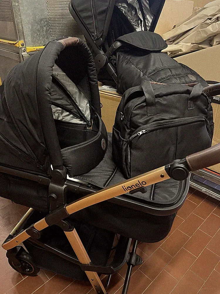 Kinderwagen Lionelo Amber 2in1 Kombikinderwagen Zubehörpaket Set
