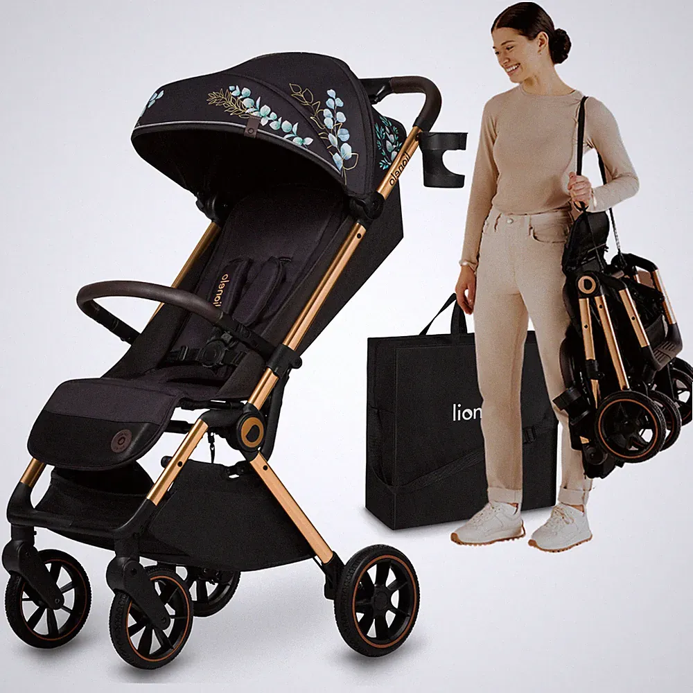 Kinderwagen Lionelo Cloe 💚 bis 22 kg Buggy Kinderwagen Wasserdicht...