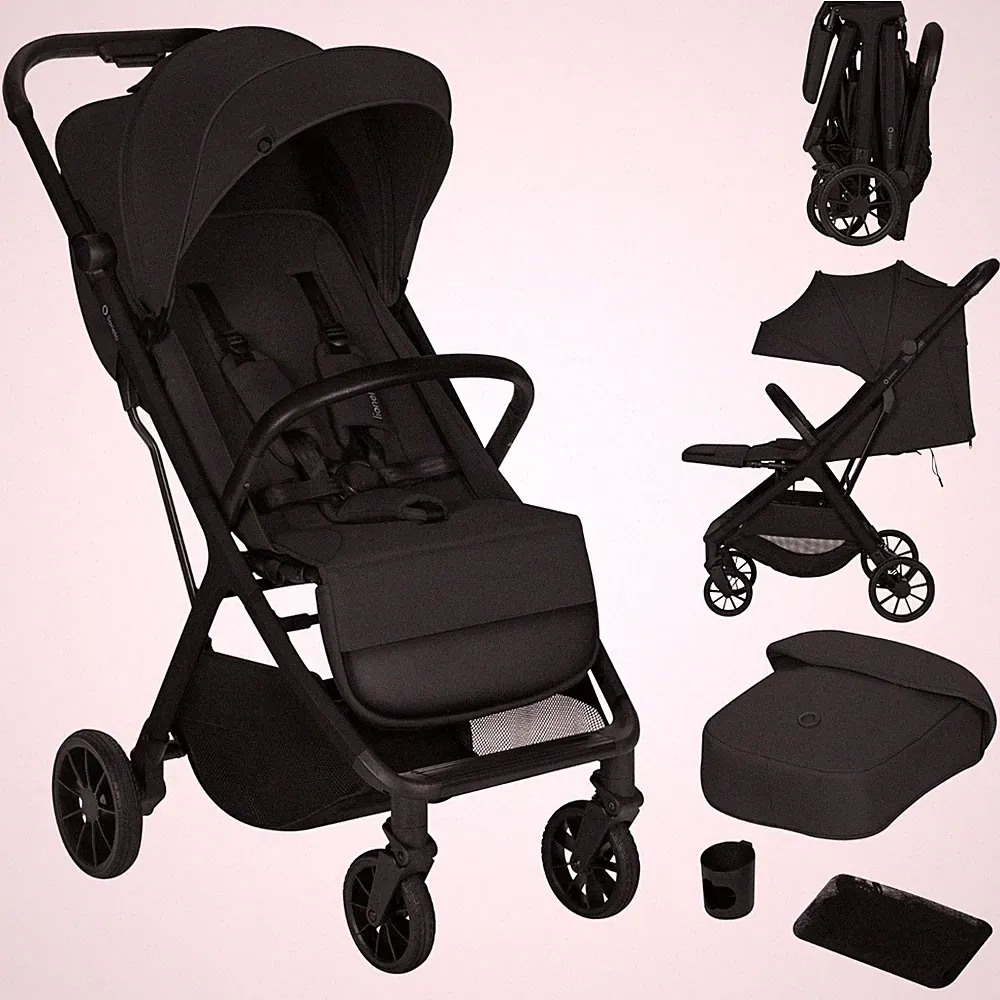 Kinderwagen Lionelo Cloe PLUS bis 22kg Buggy Kinderwagen Wasserdicht Moskitonetz