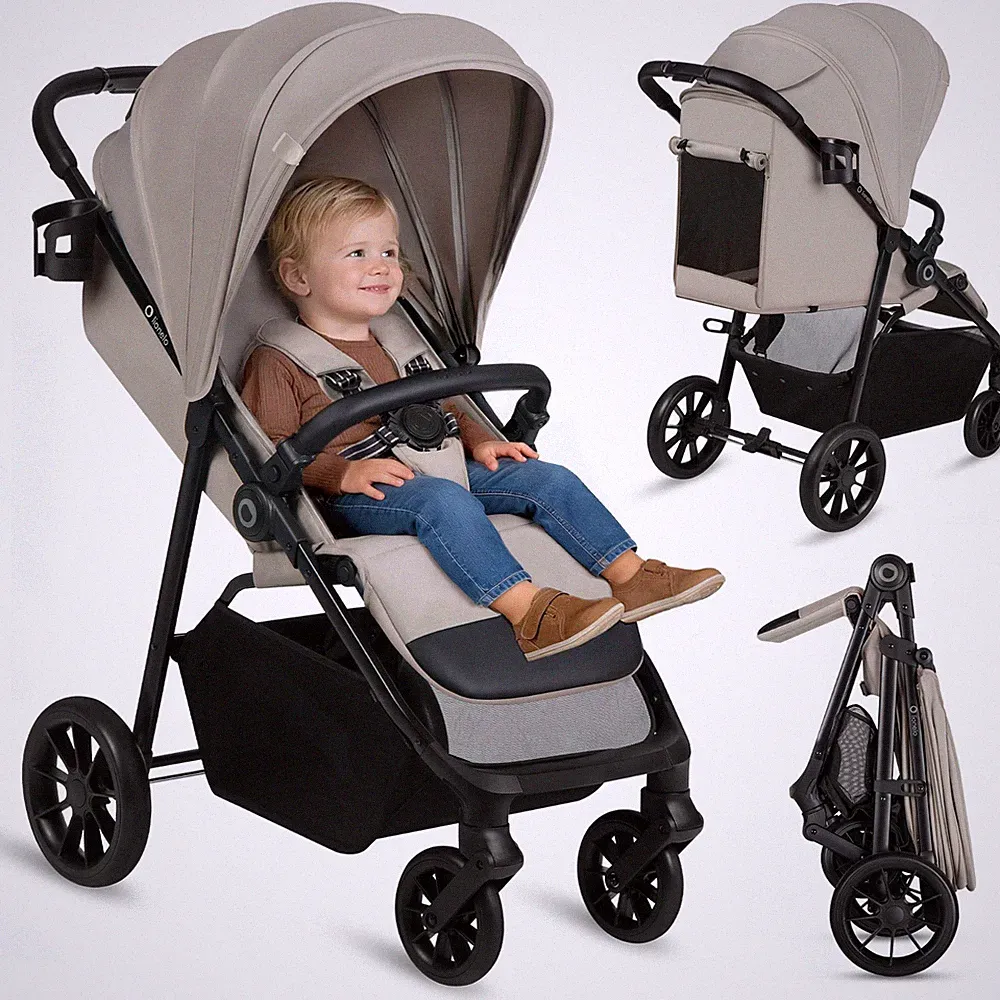 Kinderwagen LIONELO EMERALD bis 22 kg klappbar Reisebuggy Buggy Kindersportwagen