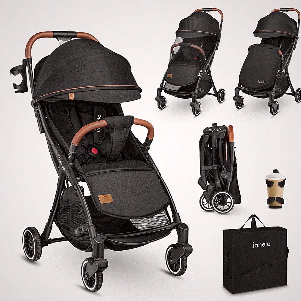 Kinderwagen LIONELO Julie One Buggy bis 22 kg Beinwärmer Getränkehalter
