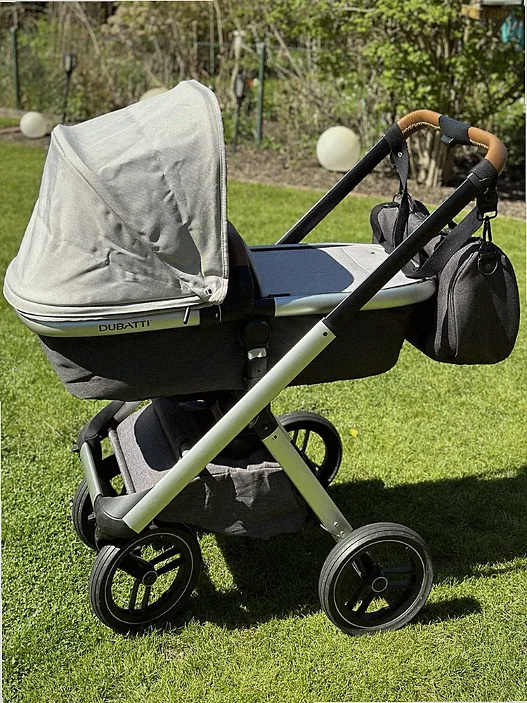 Kinderwagen mit Babyschale ohne Isofix
