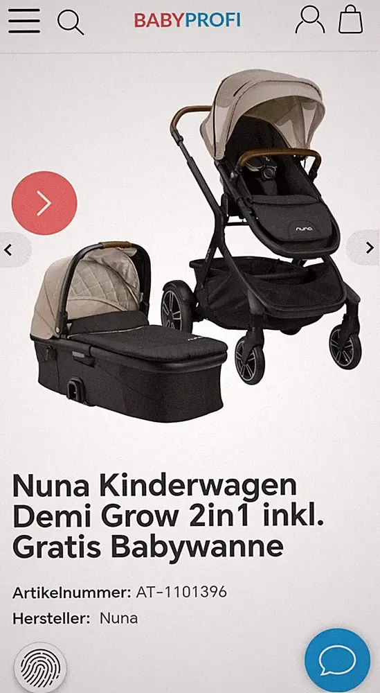 Kinderwagen Nuna Demi Grow Geschwisterwagen