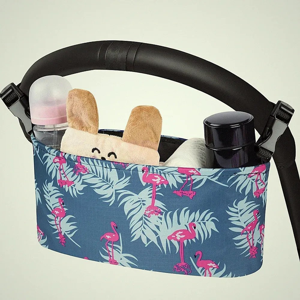 kinderwagen organizer blau